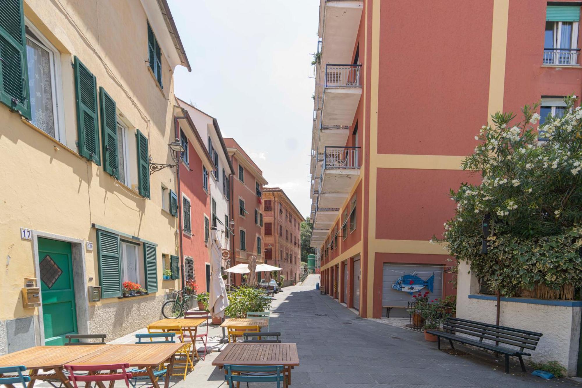 096 - Casa Al Borgo Cavi Di Lavagna, 150 Metri Dal Mare公寓 外观 照片